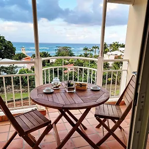 Appartement Studio Dans Résidence Avec Piscine, Vue Mer, Trinité (Tartane)